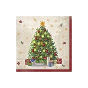 L971560 Luncheon Napkin-Festive Tree
