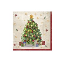 L971560 Luncheon Napkin-Festive Tree