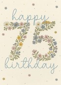 ABD75-75 Floral Number