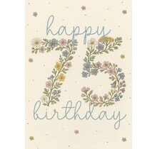 ABD75-75 Floral Number