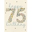 Milestones ABD75-75 Floral Number