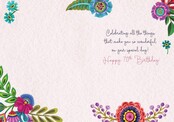 ABD70-Bright Floral 70th