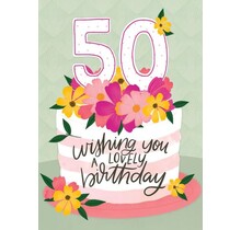 ABD50-Lovely Birthday Cake