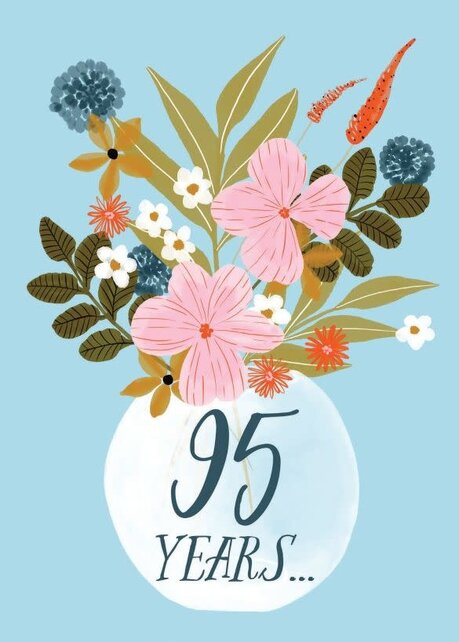 ABD95-95 Years Floral