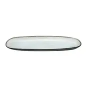 SHADOW NACRE/PEARL WHITE - Large Long Dish 36cm