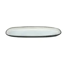 SHADOW NACRE/PEARL WHITE - Large Long Dish 36cm