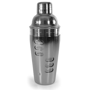 BAR17497 Cocktail Shaker w/Recipes