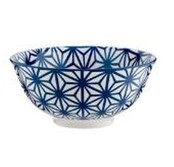 07720692 Pad Print Bowl-Floral 2 Blue