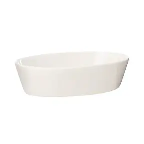 564004W Porcelain Oval Baker 9oz