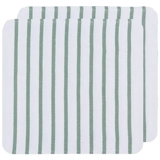 142655-Basketweave D/C Set/2-Elm Green
