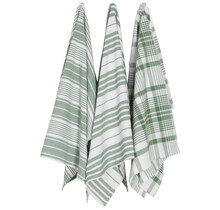 2016655  Jumbo Teatowel Set/3-Elm Green