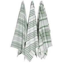 2016655  Jumbo Teatowel Set/3-Elm Green