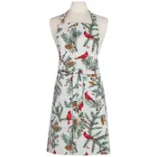 NAP3596D Chef Apron- Birds & Boughs