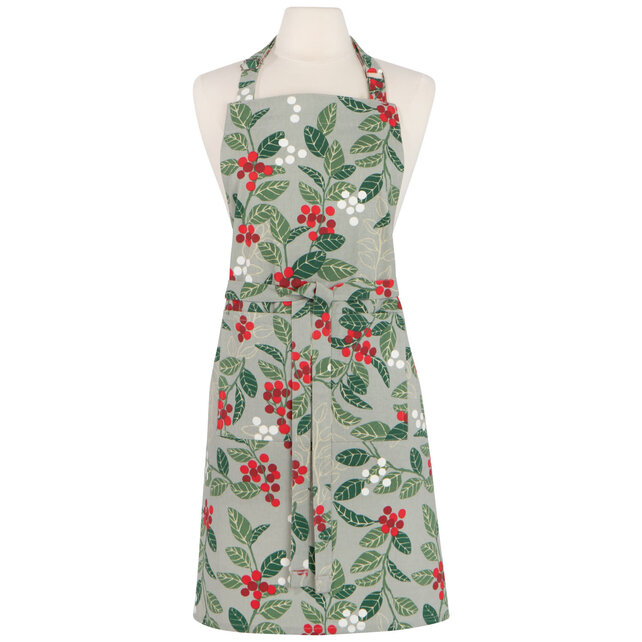 NAP4360D Chef Apron-Merry Berry