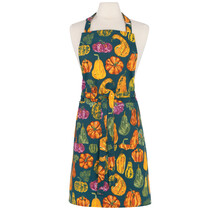 NAP4411D Chef Apron-Harvest Gourds