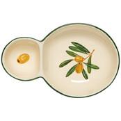 NSV3652D Divided Dish-Olive