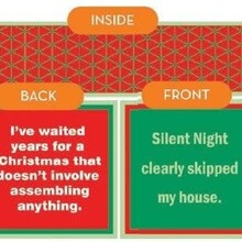 366-7508 Cocktail Napkin-Silent Night/Assembling Anything