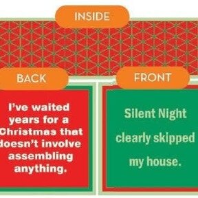 366-7508 Cocktail Napkin-Silent Night/Assembling Anything
