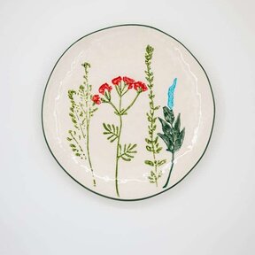 SAL234 Wildflower Salad Plate