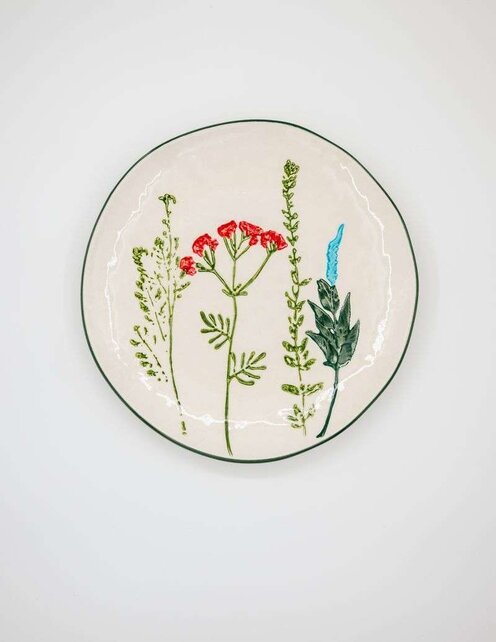 SAL234 Wildflower Salad Plate