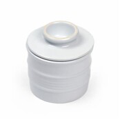 BUTRPOT Stoneware Butter Pot-White