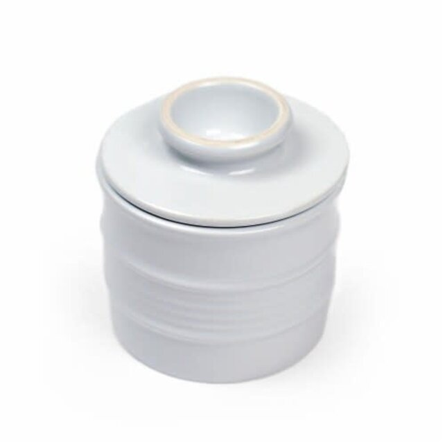 BUTRPOT Stoneware Butter Pot-White