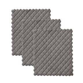 35005 Quilted Dish cloth Set/3