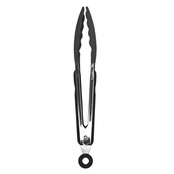 1366591  Silicone Tongs 10.5"-Black