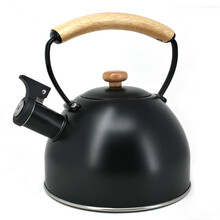 4244782BK "Lys" Kettle Wood Handle-Black