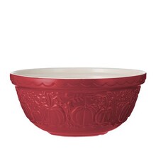 0218583 Mason Cash Pumpkin Bowl - 11"- Burgundy