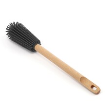 245015 Silicone Bottle Brush-Charcoal