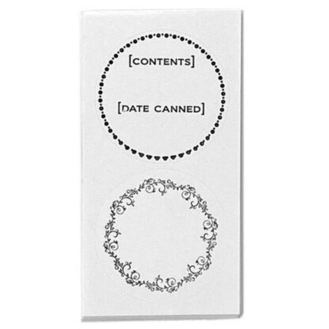 NP6036 Round Canning Labels 2" Pk/36
