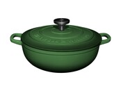 SE0030 Cast Iron 4L Casserole-Green