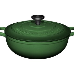 SE0030 Cast Iron 4L Casserole-Green