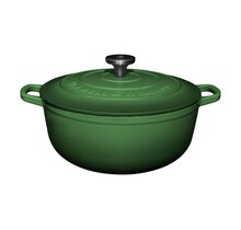 SE0041 Cast Iron 6.2L Casserole-Green