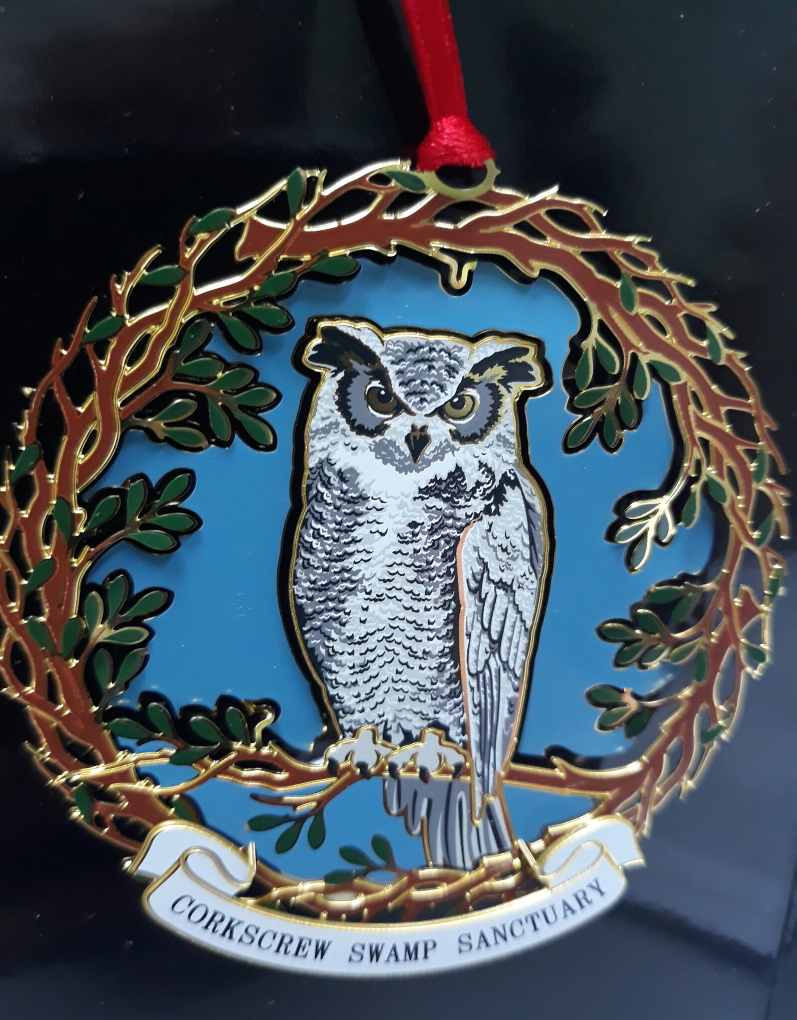 Ornament - Owl w. CSS Logo