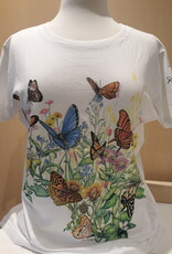 T-Shirt - Ladies Butterfly Garden
