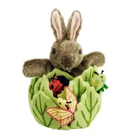Rabbit in Lettuce Puppet