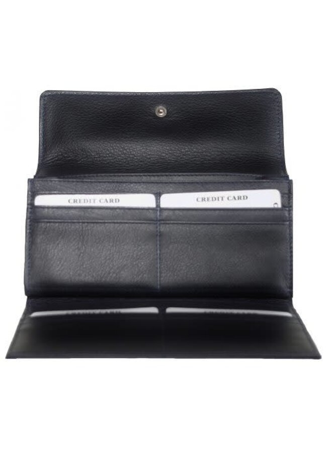 BR-1306 LARGE TRIFOLD CLUTCH