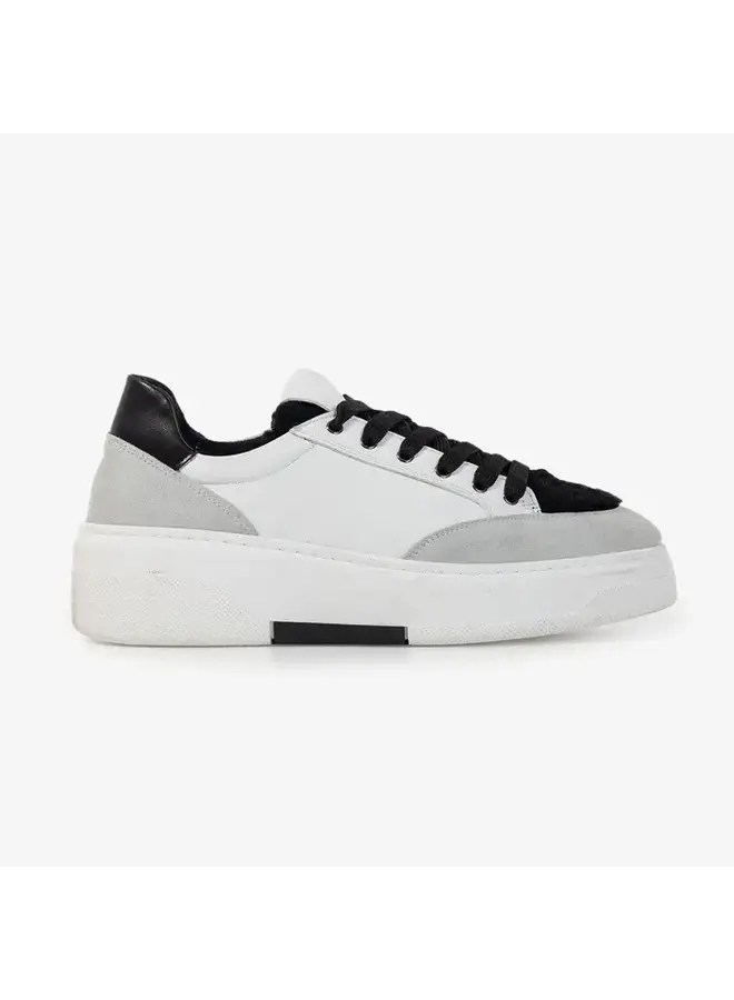 VIOLA - FUR TRIM SNEAKER