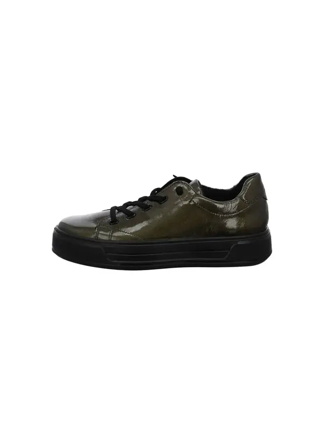 12-23042-06 CRYSTAL SNEAKER WITH ZIPPER