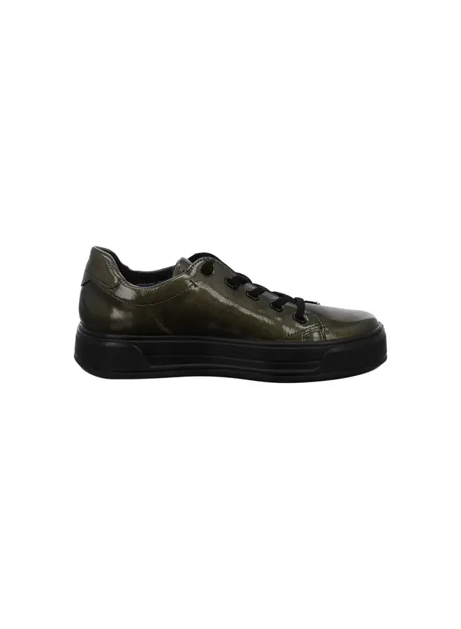 12-23042-06 CRYSTAL SNEAKER WITH ZIPPER