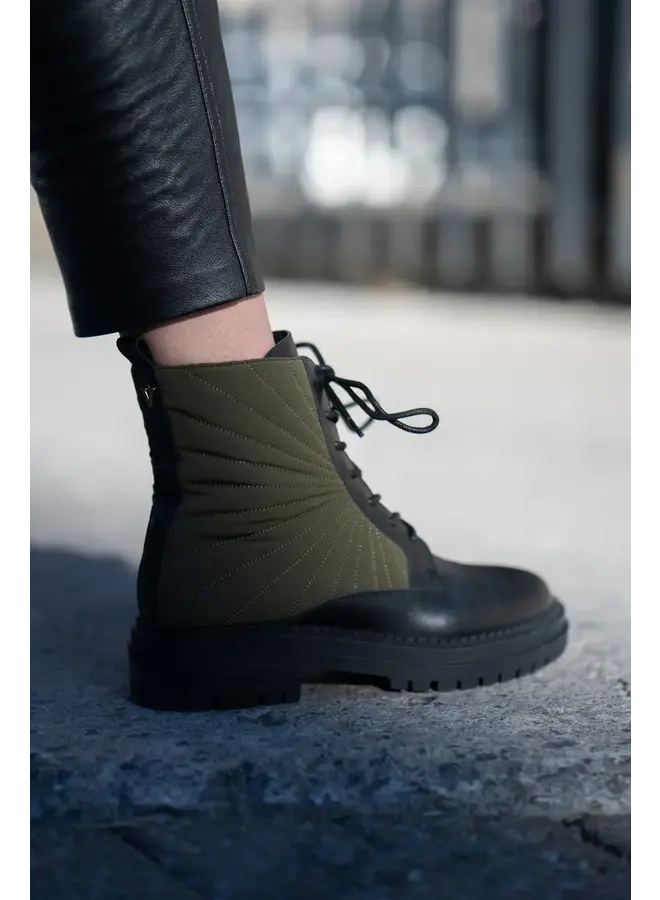 KLIP - LACE UP ZIP BOOT