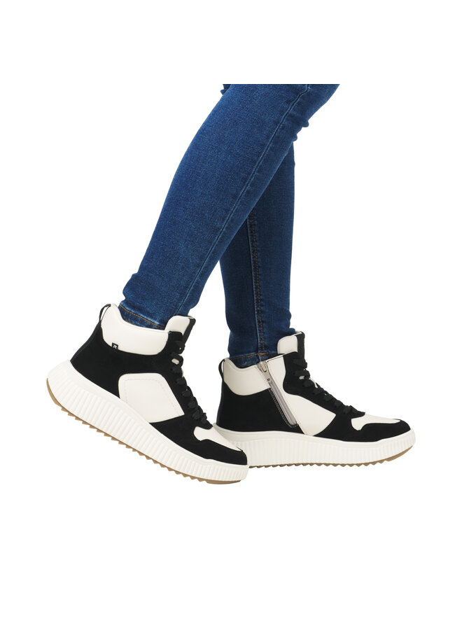 W1770-60 LACE HIGH SNEAKER (ODINE)