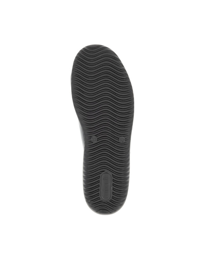 D1E03-01 SIDE ZIP LACE SNEAKER (LOUANN)