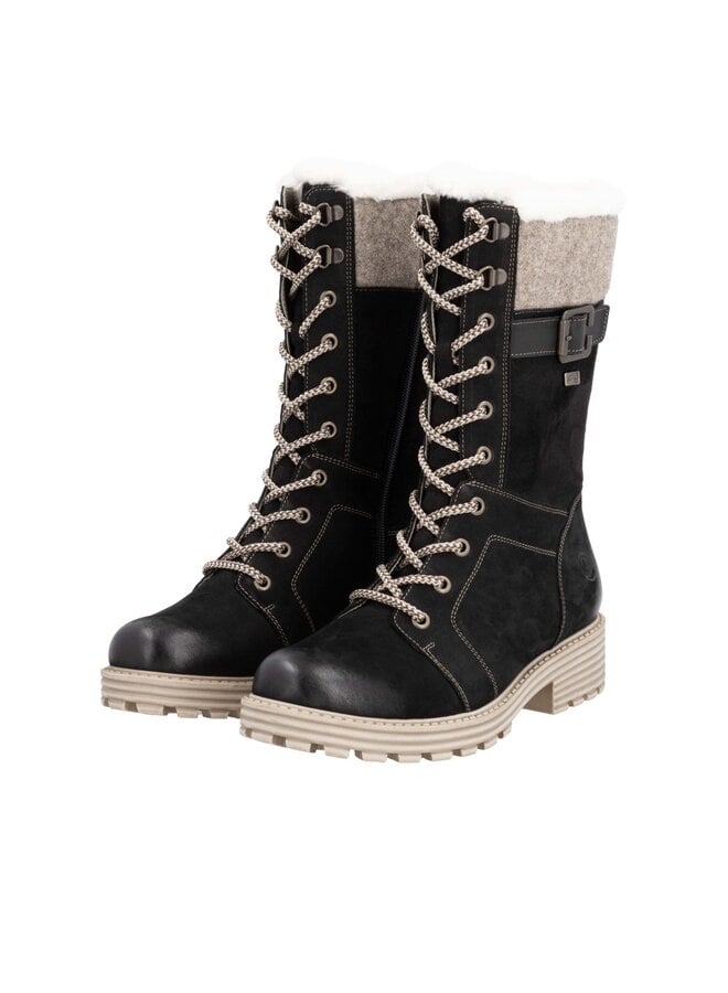 D0W72-03 LACE ZIP BOOT (ANIKA)