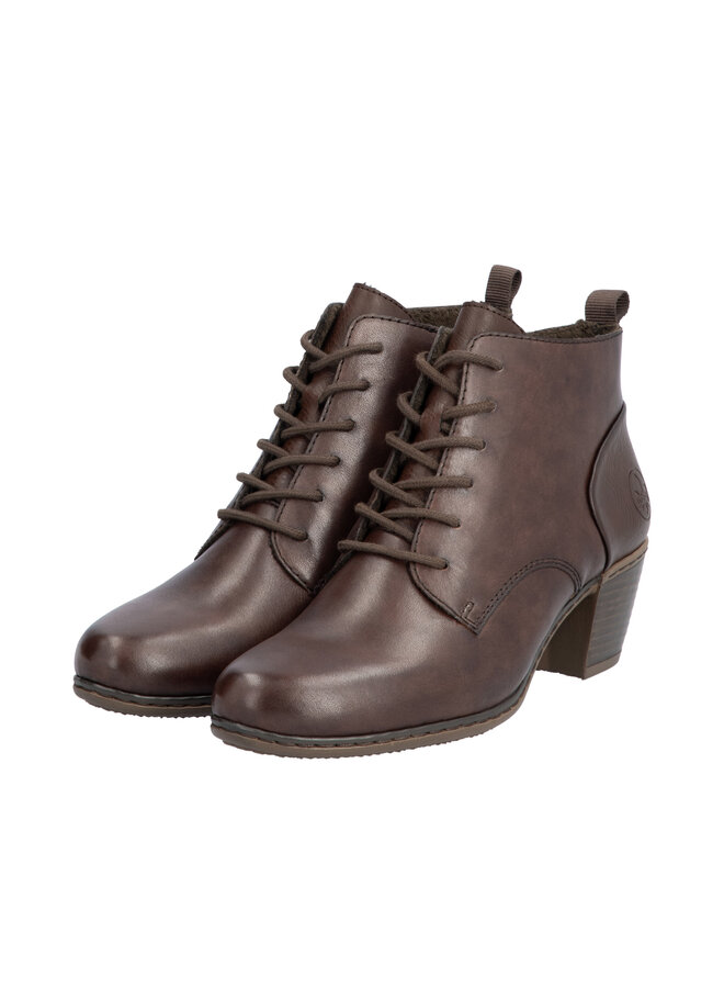 Y2101-25 LACE ANKLE BOOT (FARINA)