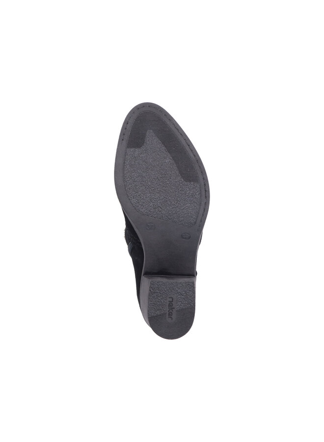 Y1251-00 HEELED ANKLE BOOT ZIPPER (INES)