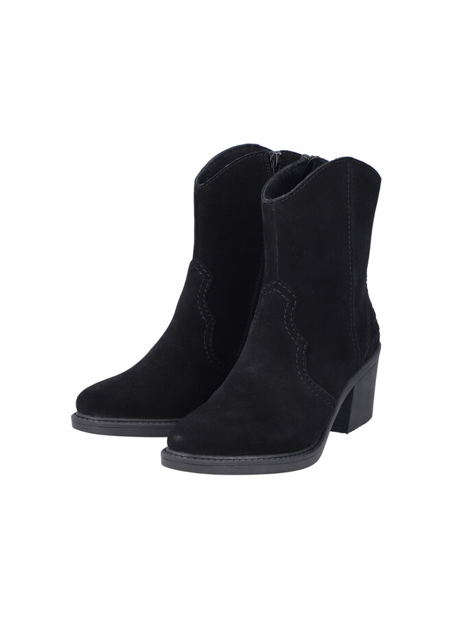 Y1251-00 HEELED ANKLE BOOT ZIPPER (INES)
