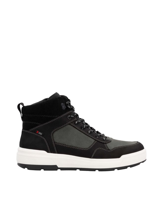 U0073-00 LACE BOOT SIDE ZIP (GIANLUCA)